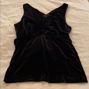 BCBG velvet top